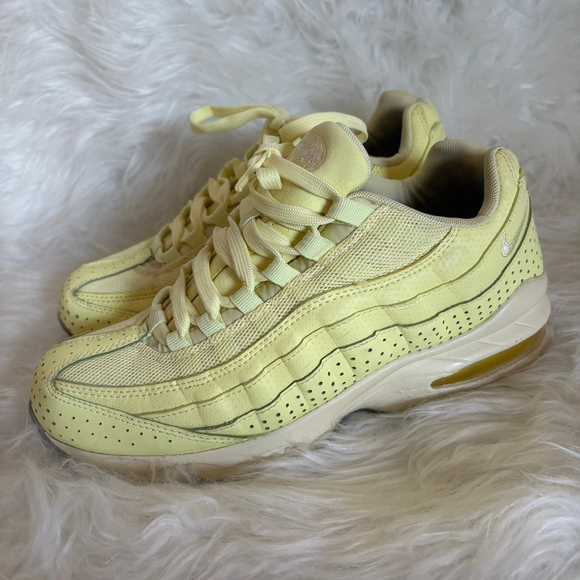 Nike Air Max 95 SE GS 'Citron' Boys 7Y Women 8.5 - Picture 6 of 13